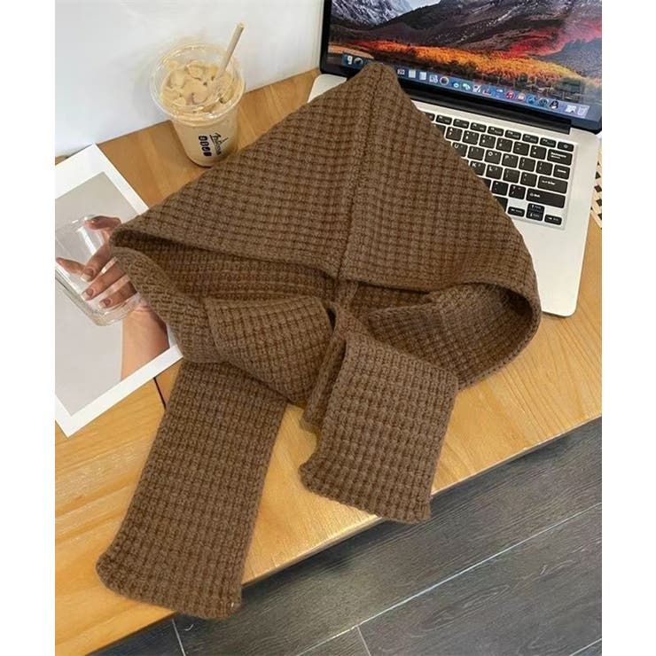 フード付きニットマフラー韓国風バラクラバ | Miniministore | 詳細画像21 