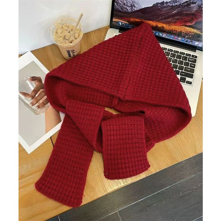 フード付きニットマフラー韓国風バラクラバ | Miniministore | 詳細画像22 