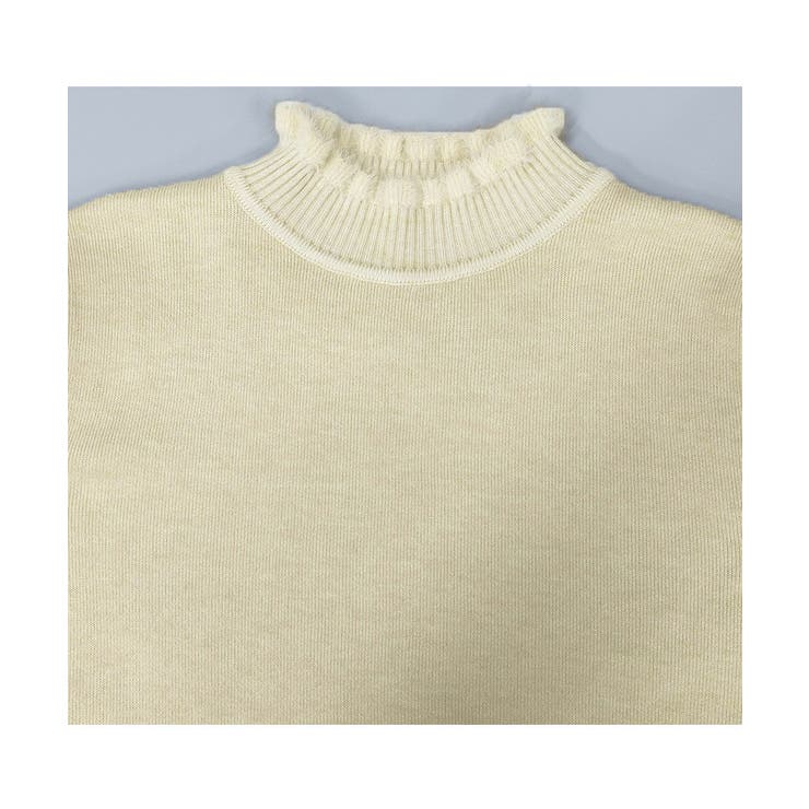 裏起毛 メロウニットトップス ハイネック | Miniministore | 詳細画像16 