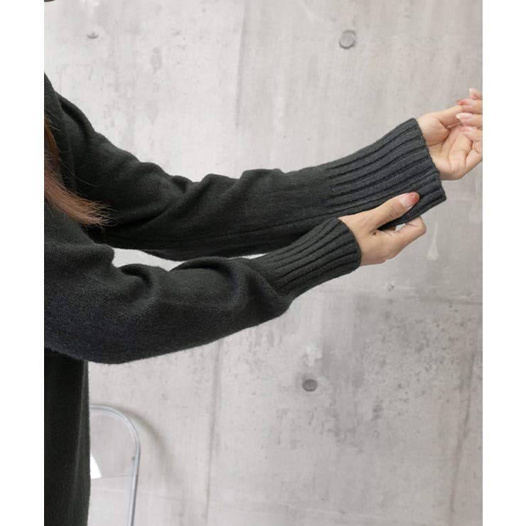ハイネックニットワンピースゆったり秋冬服 | Miniministore | 詳細画像24 