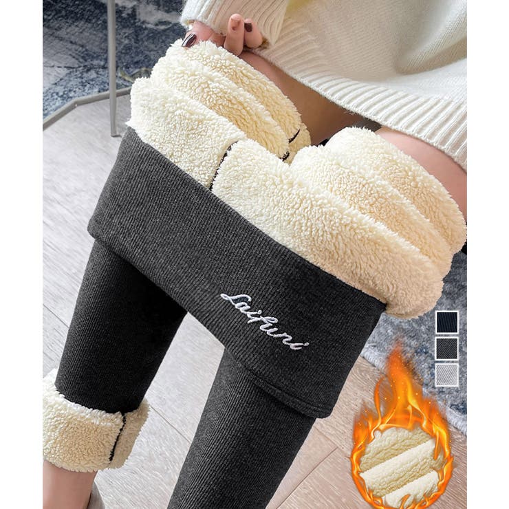 裏起毛レギンス レディースあったかパンツ | Miniministore | 詳細画像1 
