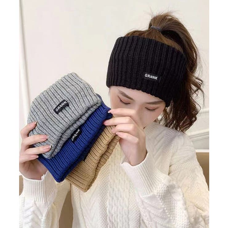 ニットヘアバンド 幅広 ヘアターバン洗顔 | Miniministore | 詳細画像12 