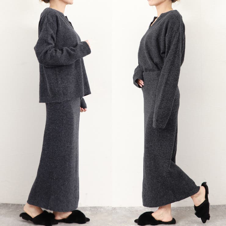 こなれ感 ニットセットアップ 上品韓国風 | Miniministore | 詳細画像17 