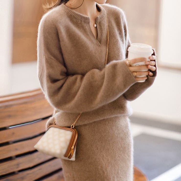 こなれ感 ニットセットアップ 上品韓国風 | Miniministore | 詳細画像5 