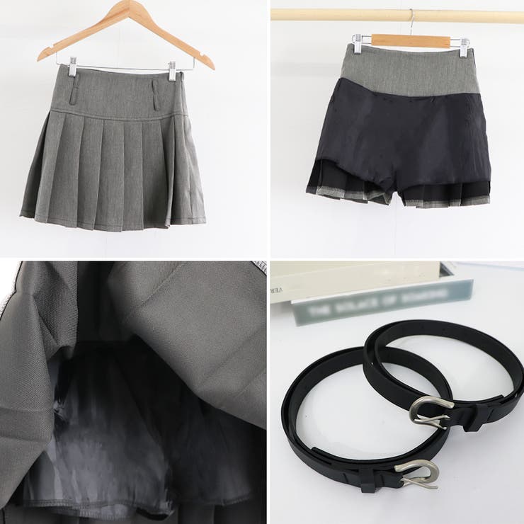 プリーツミニスカート インナーパンツ付き | Miniministore | 詳細画像3 