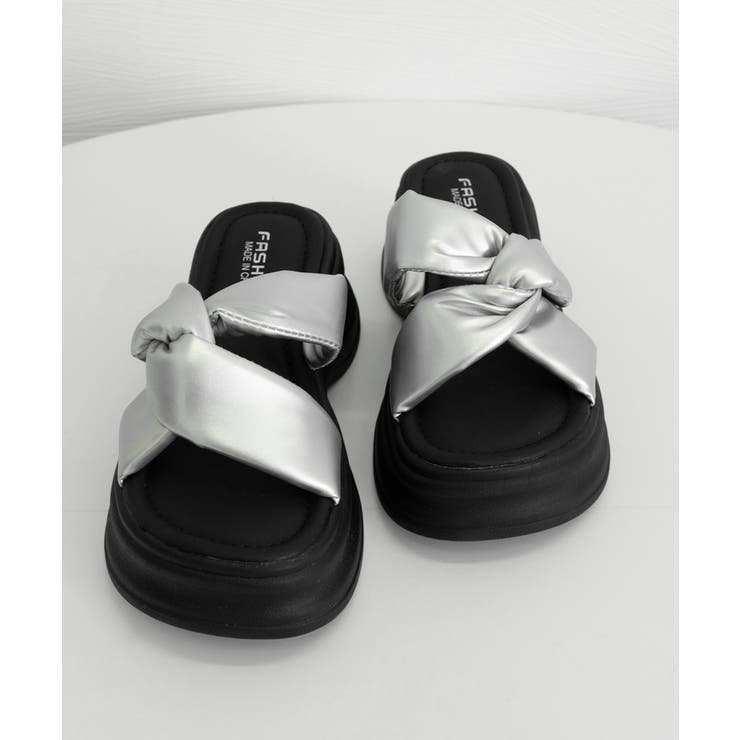 厚底サンダル クロスベルトサンダル韓国風 | Miniministore | 詳細画像17 