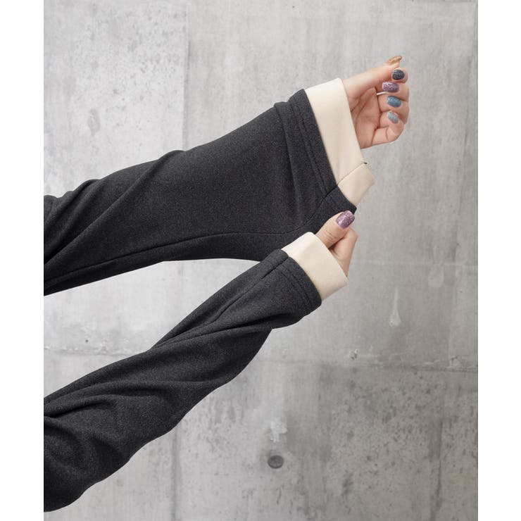 ハイネックトップス レイヤード風 長袖T | Miniministore | 詳細画像37 