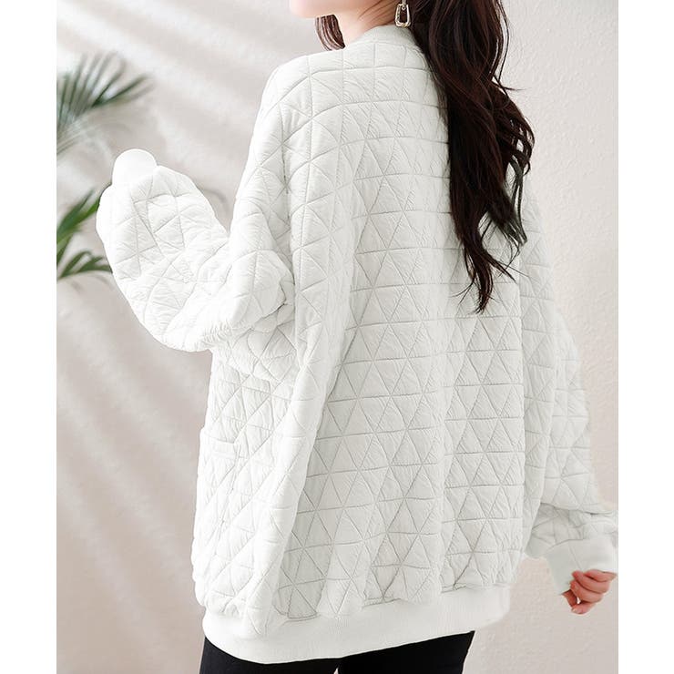 キルティングジャケット レディース 韓国[品番：II000011413