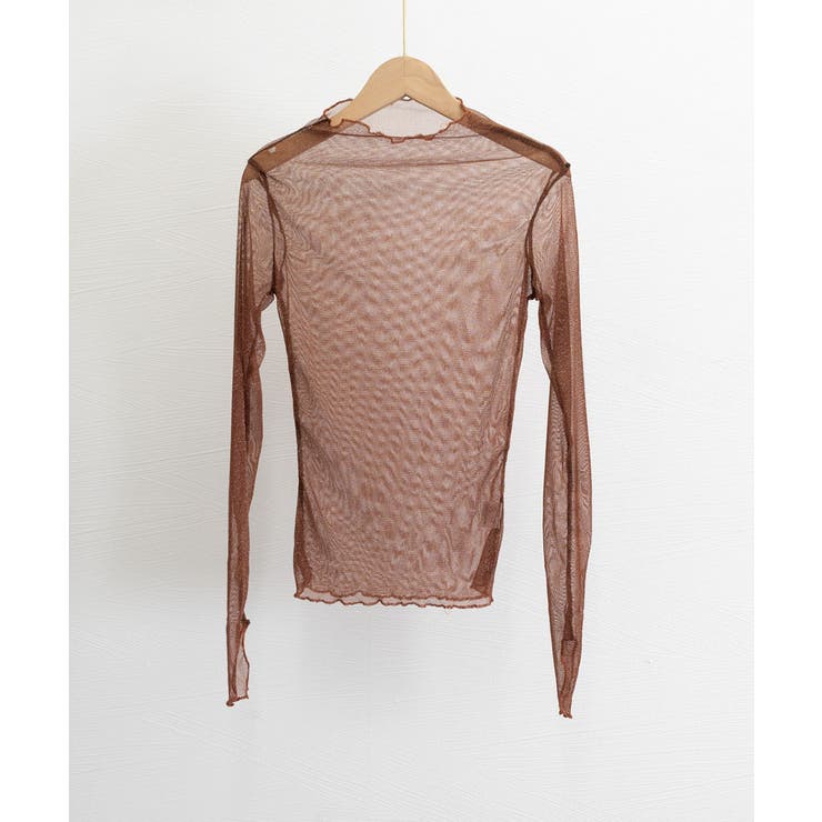 ラメ入り シースルートップス セクシー | Miniministore | 詳細画像19 