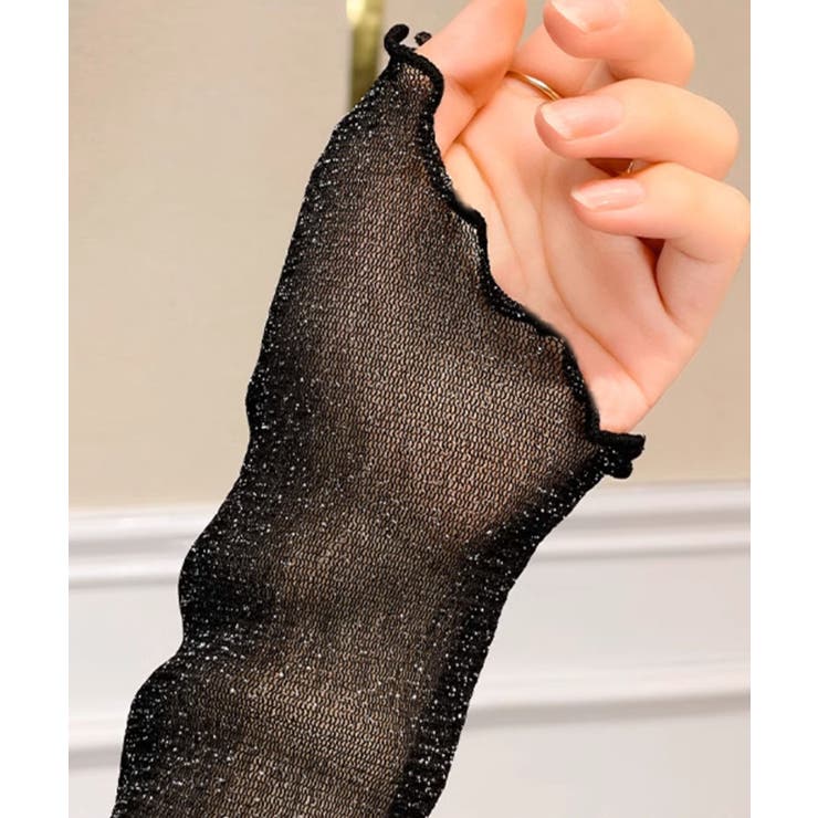 ラメ入り シースルートップス セクシー | Miniministore | 詳細画像5 