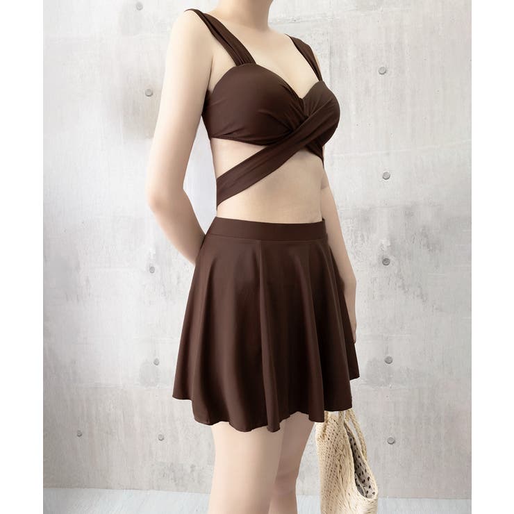 ビキニ水着3点セット バスト盛れるみずぎ | Miniministore | 詳細画像11 