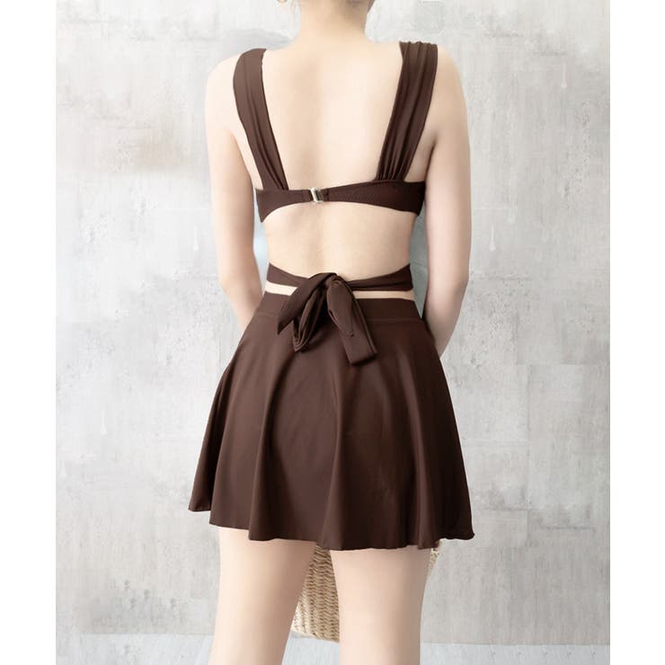 ビキニ水着3点セット バスト盛れるみずぎ | Miniministore | 詳細画像12 