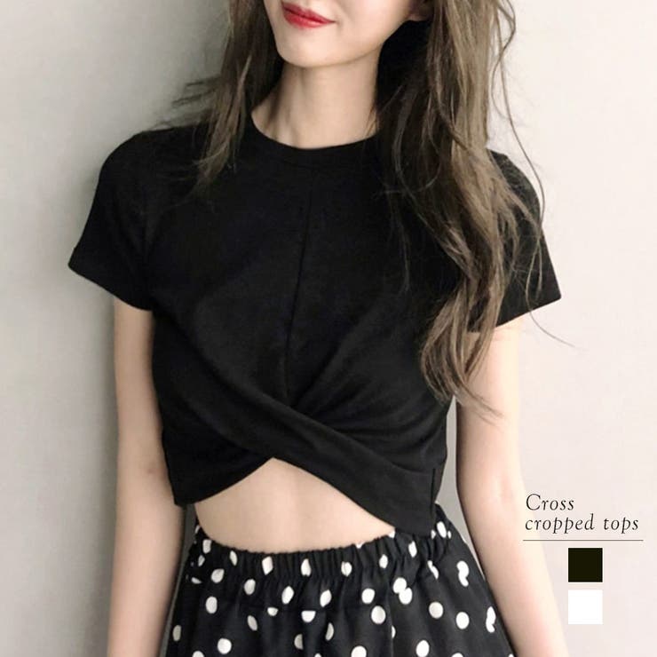 セクシーチビt ショート丈tシャツ 韓国 | Miniministore | 詳細画像1 