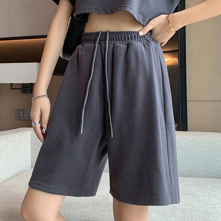スウェットパンツ ショートパンツ 無地[品番：II000007194]｜Miniministore（ミニミニストア ）のレディースファッション通販｜SHOPLIST（ショップリスト）