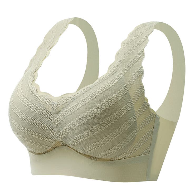 ミントグリーン | シームレスブラジャー脇高ハーフトップブラ | Miniministore