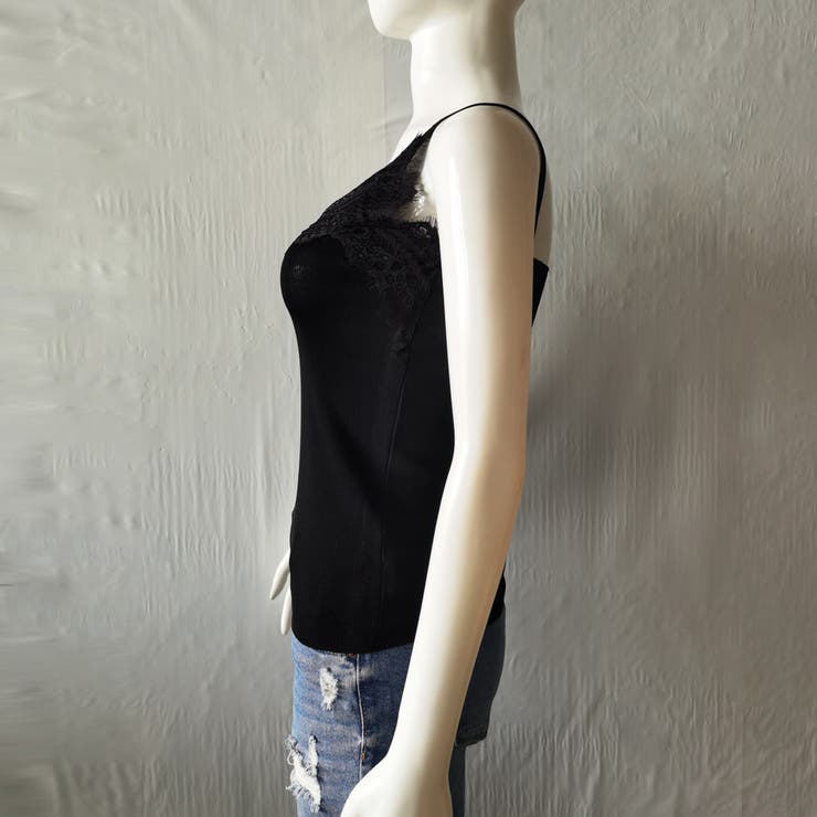 レース キャミソール Vネック 重ね着 | Miniministore | 詳細画像14 