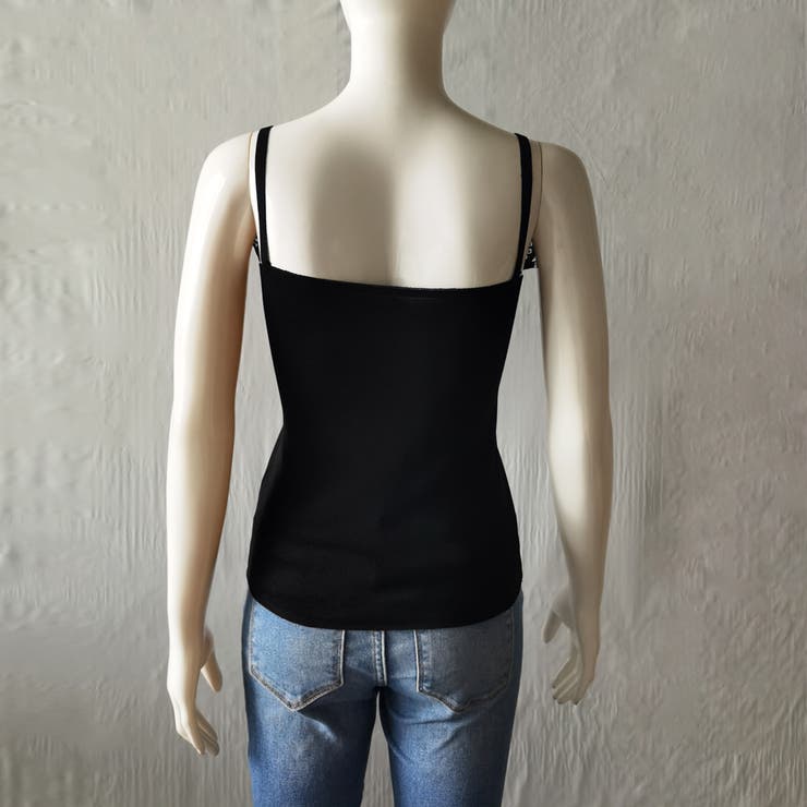 レース キャミソール Vネック 重ね着 | Miniministore | 詳細画像15 