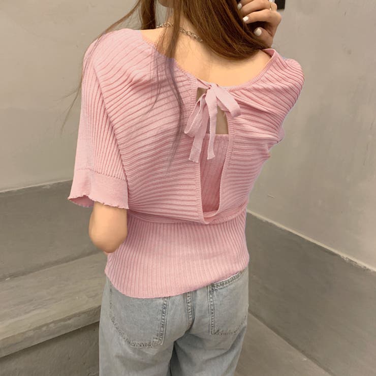 リブニット レイヤード風 ドッキング | Miniministore | 詳細画像11 