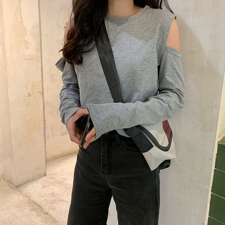 肩出しTシャツ レディース ナチュラル | Miniministore | 詳細画像11 