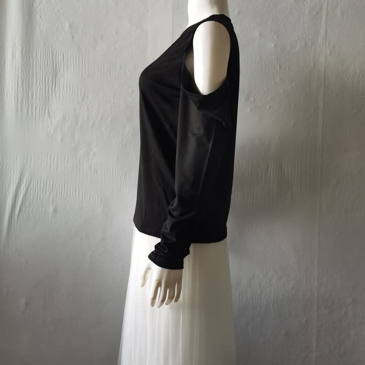 肩出しTシャツ レディース ナチュラル | Miniministore | 詳細画像13 