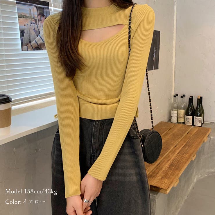 トップス Eaphi warm knit buster beige POPCORN KNIT（BEIGE） – UNEVEN HUB STORE｜想像を超える、人と