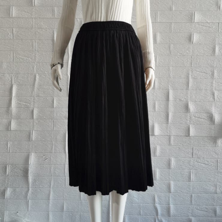 プリーツスカート ハイウエスト 着やせ | Miniministore | 詳細画像11 