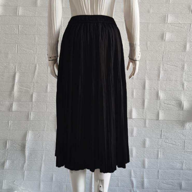 プリーツスカート ハイウエスト 着やせ | Miniministore | 詳細画像13 