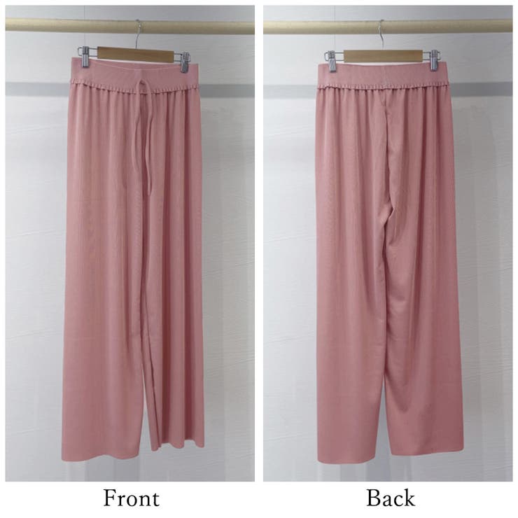 セミワイドパンツ 冷感タッチロングパンツ | Miniministore | 詳細画像3 