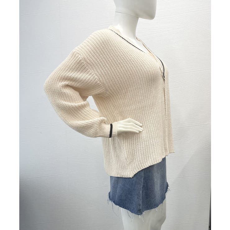 ニットカーディガン 韓国風 秋冬セーター | Miniministore | 詳細画像11 