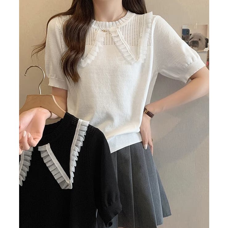 ニットトップス きれいめ 韓国風 大人 | Miniministore | 詳細画像8 