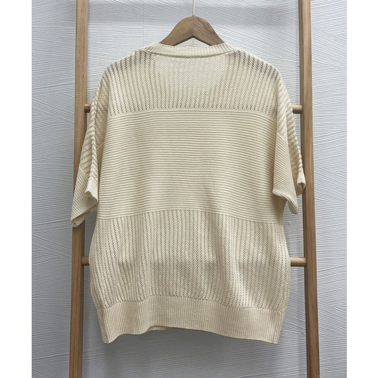 ニットトップス きれいめ 体型カバー大人 | Miniministore | 詳細画像14 