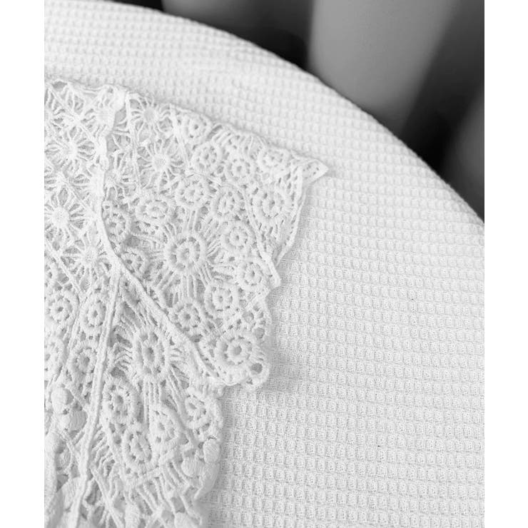 透かし編みニットカーディガン ショート丈 | Miniministore | 詳細画像15 