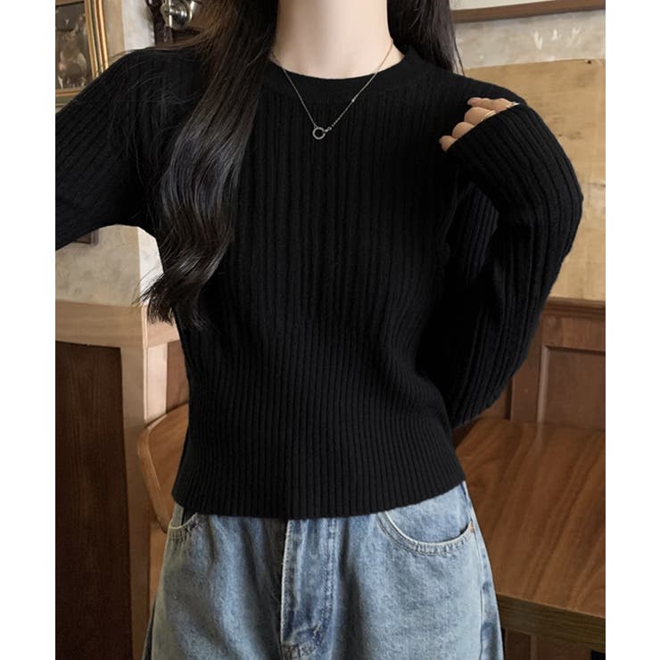 秋冬 ニットトップス レディースきれいめ | Miniministore | 詳細画像5 
