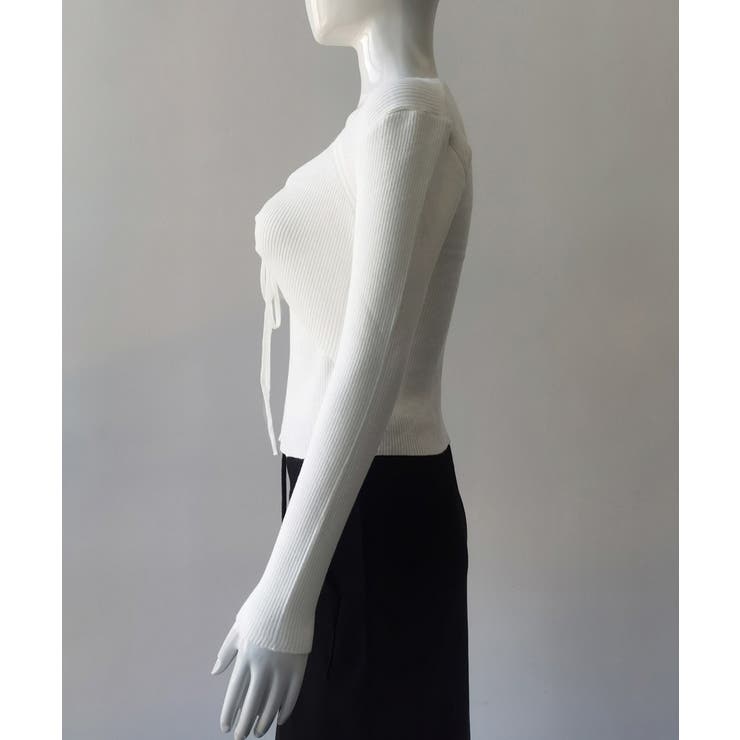 ニットトップス レディース リボン付き | Miniministore | 詳細画像13 