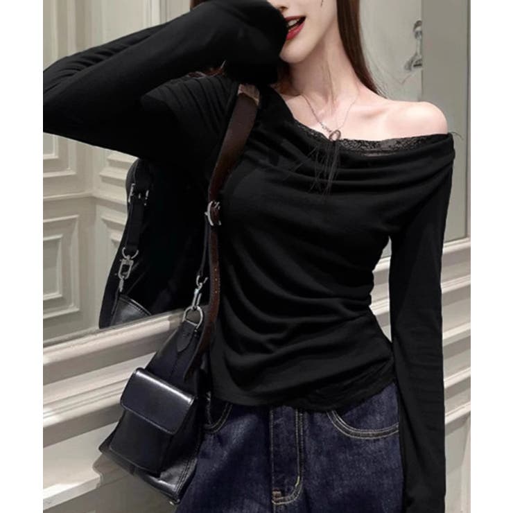 レース 長袖Tシャツ レディース 薄手 | Miniministore | 詳細画像5 