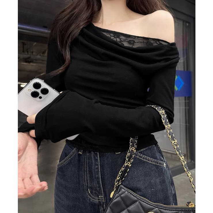 レース 長袖Tシャツ レディース 薄手 | Miniministore | 詳細画像6 