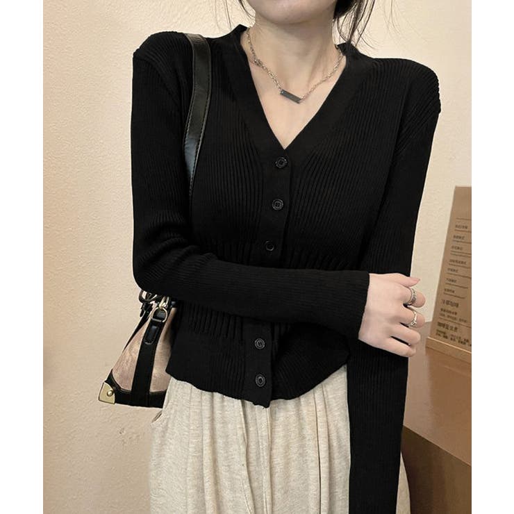 カーディガン vネック レディース韓国風 | Miniministore | 詳細画像5 