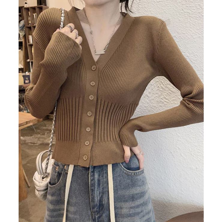 カーディガン vネック レディース韓国風 | Miniministore | 詳細画像8 