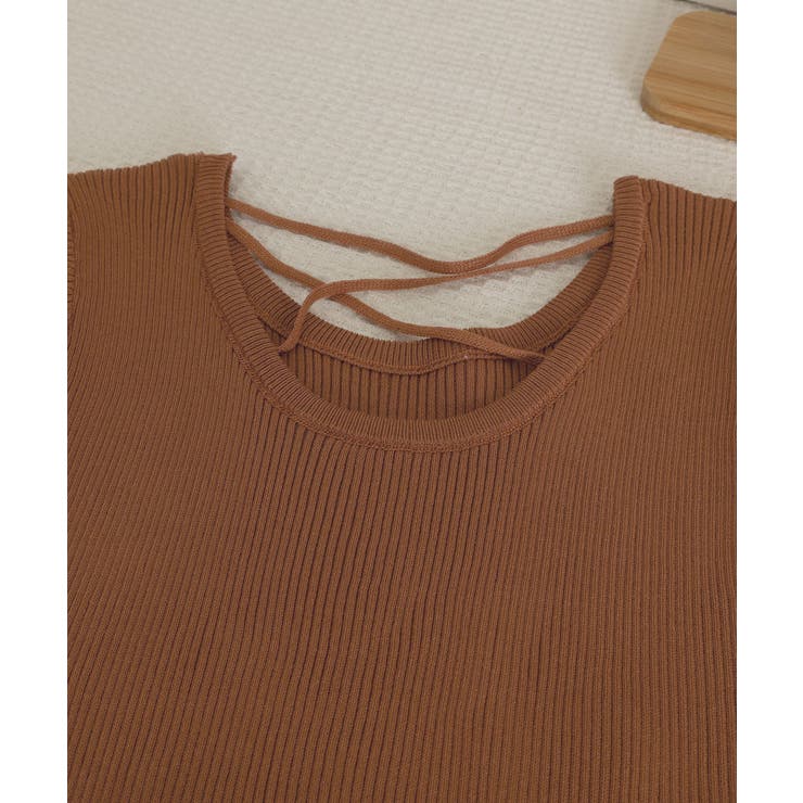 フレンチスリーブ サマーニット 韓国風 | Miniministore | 詳細画像15 