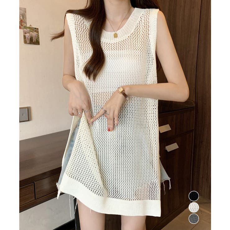 ロゴ★スリット★リブ編み★ニットワンピース★ MARNI ロゴ☆スリット☆リブ編み☆ニットワンピース☆ MARNI