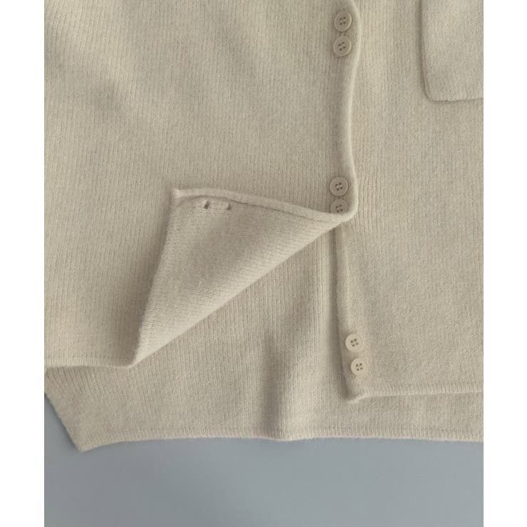 Vネックニットベスト ニットジレ 重ね着 | Miniministore | 詳細画像20 