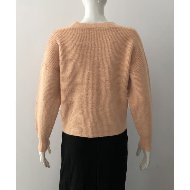 ニットカーディガン Vネック 長袖秋冬服 | Miniministore | 詳細画像12 