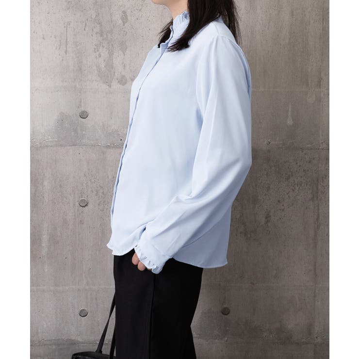 フリルブラウス 長袖 レディース 春夏秋 | Miniministore | 詳細画像12 