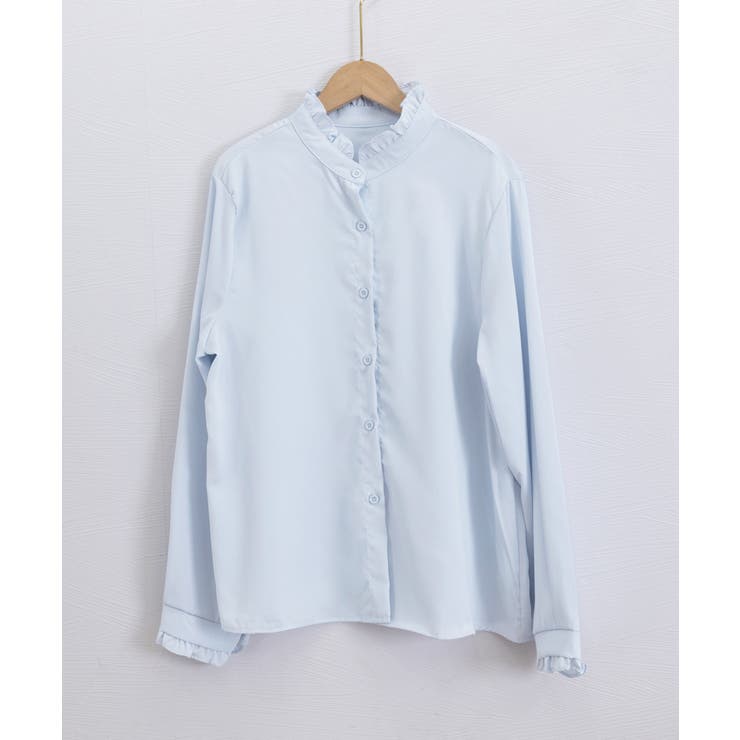 フリルブラウス 長袖 レディース 春夏秋 | Miniministore | 詳細画像15 