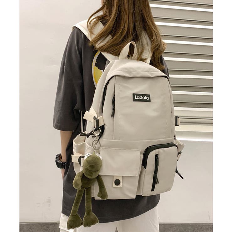 オフホワイト | リュックサック 大容量 韓国風 男女兼用 | Miniministore