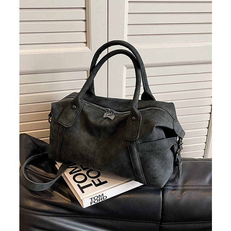 ブラック | レトロトートバッグ 大容量 手提げバッグ | Miniministore