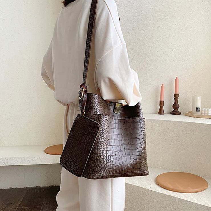 クロコ 型押し ショルダーバッグ 品番 Ii Miniministore ミニミニストア のレディースファッション通販 Shoplist ショップリスト