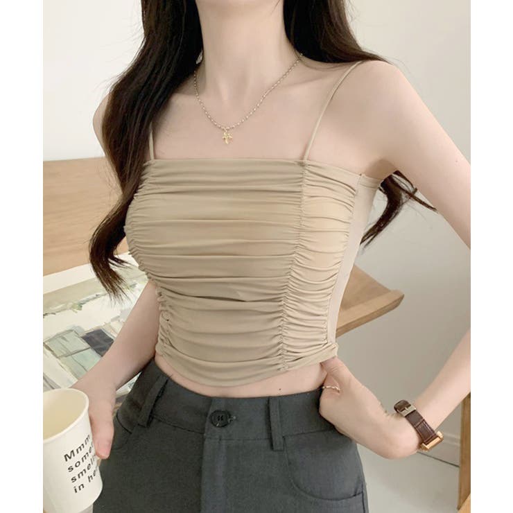ベージュ | ビスチェトップス レディース フィット感インナー | SUNSHINE CLOSET