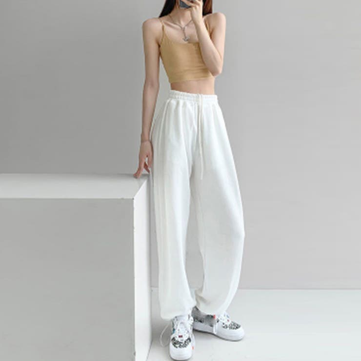 [EMIS] FLARE SWEAT パンツ★新作・25SS★韓国ファッション★ 韓国 スウェットパンツ レディース 新作 | ミニミニストア
