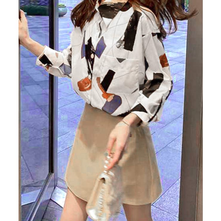 ペイント柄 シャツ レディース 品番 Ii Miniministore ミニミニストア のレディース ファッション通販 毎日送料無料 Shoplist ショップリスト